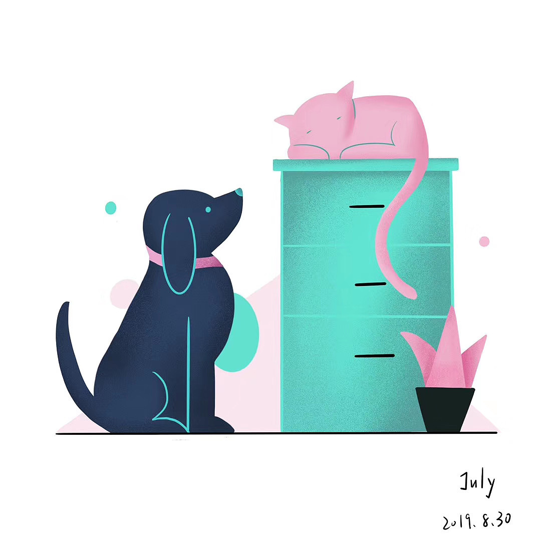 插画练习（图ZMjM3ODc1MjI0） - 商业插画 - 站酷设计师ARURURU原创素材 - 站酷ZCOOL