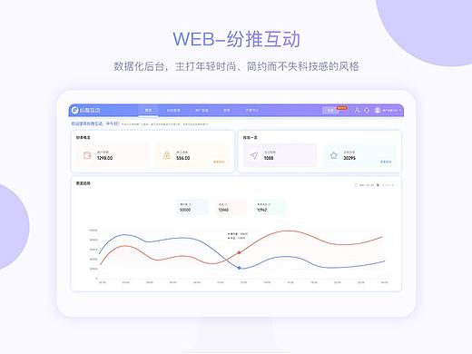 简约科技感后台-纷推互动