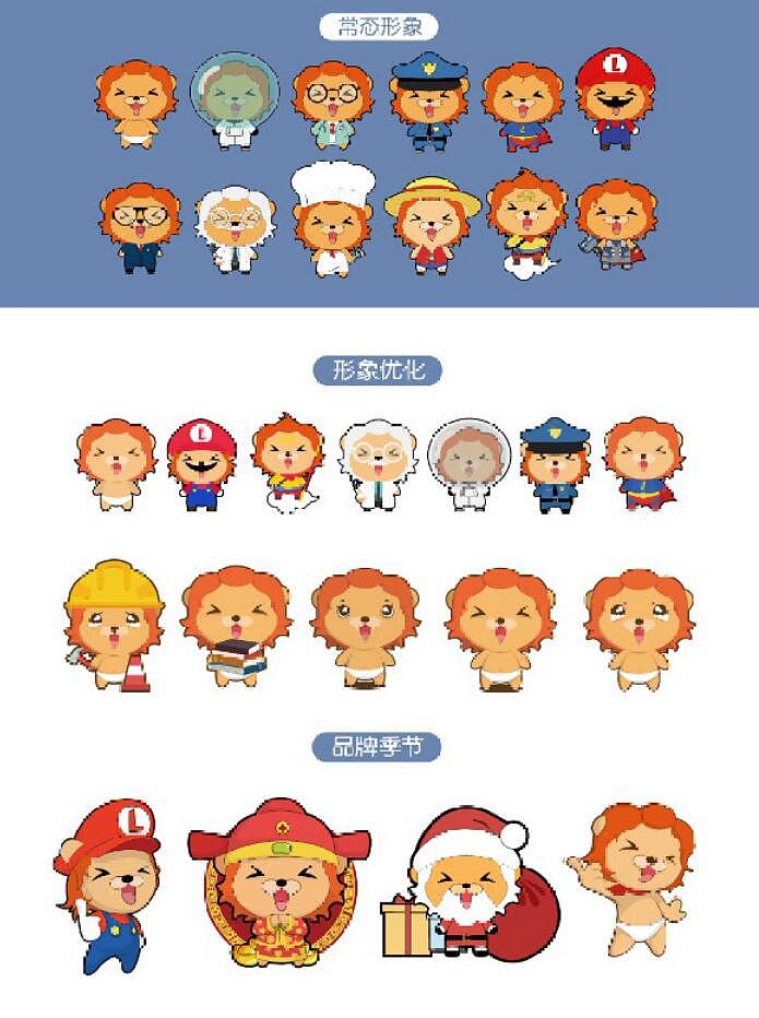 分享收藏2019作品集卡通人物设计形象设计ip卡通品牌节日活动宣传标签