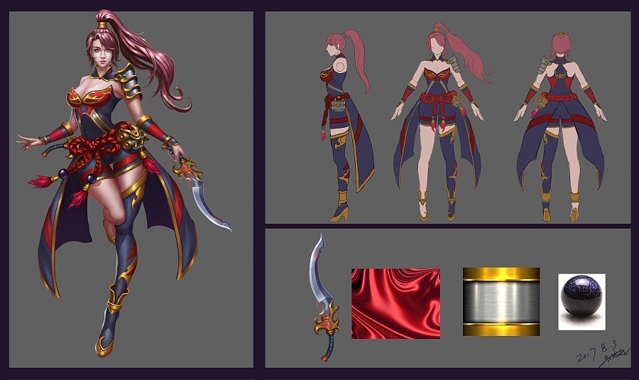 剑士,刺客,法师