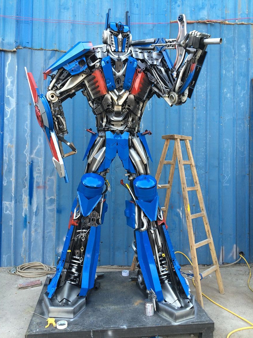 玉林大型变形金刚模型灯光造型道具展览租售预定火热订购中