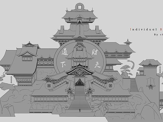 单体建筑（个人主页-ZNDc2MjgwMjQ=） - 概念设定 - 站酷设计师陈家大浩原创素材 - 站酷ZCOOL