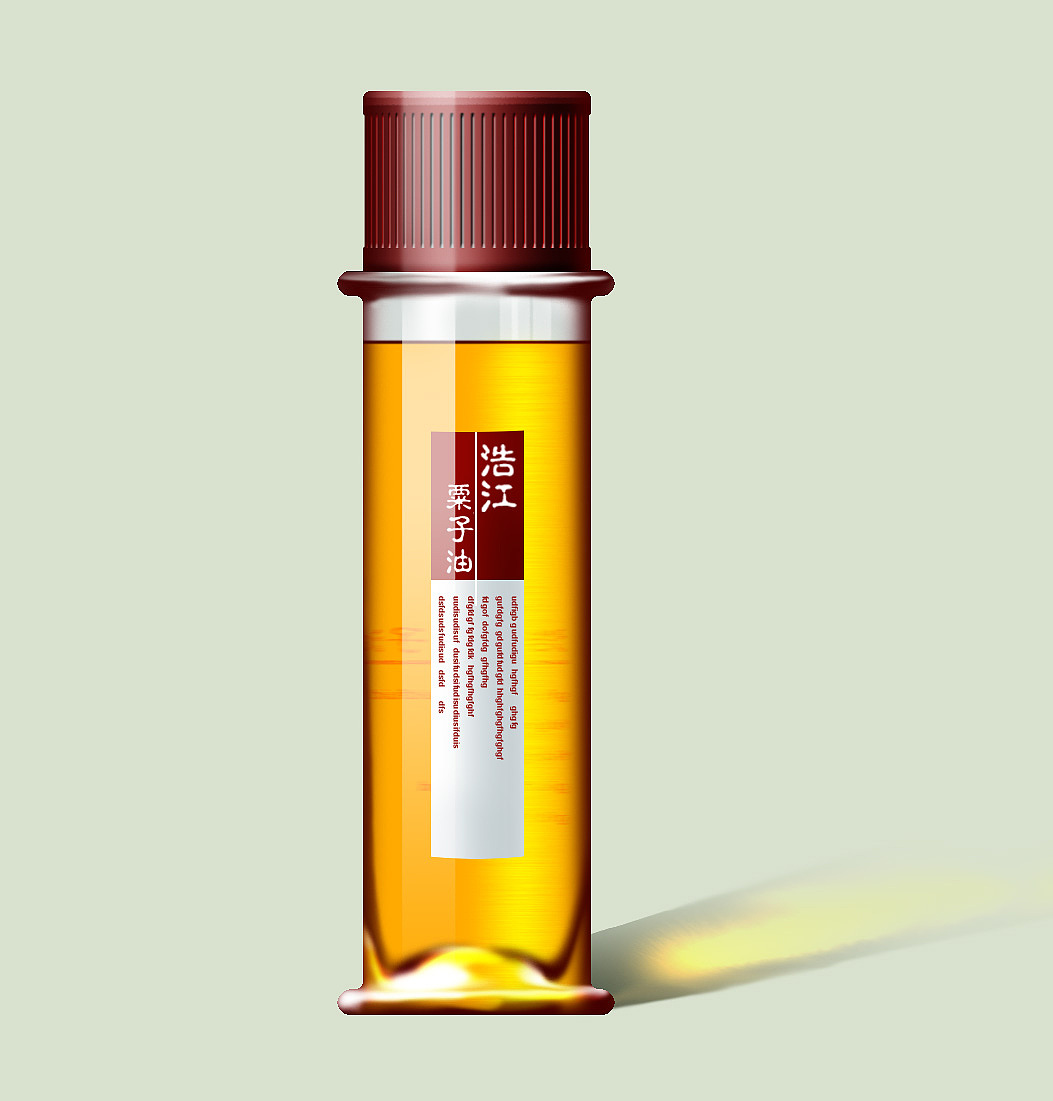 粟子油包装容器设计