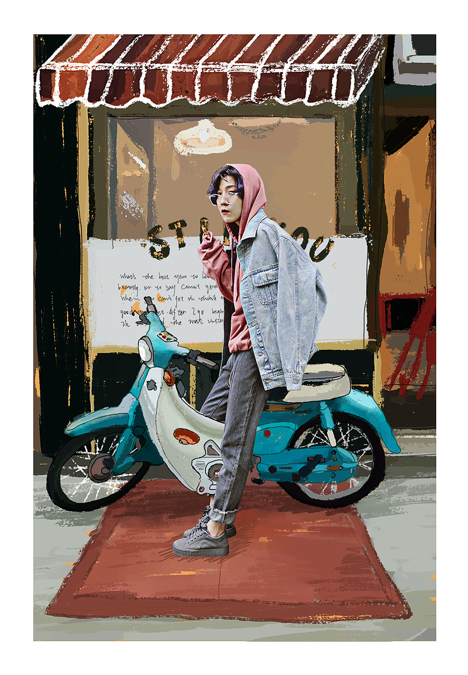 场景插图（图ZOTQ5NjE4NjQ=） - 商业插画 - 站酷设计师啦啦啦雨鱼原创素材 - 站酷ZCOOL