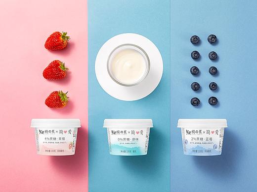 简爱酸奶产品摄影