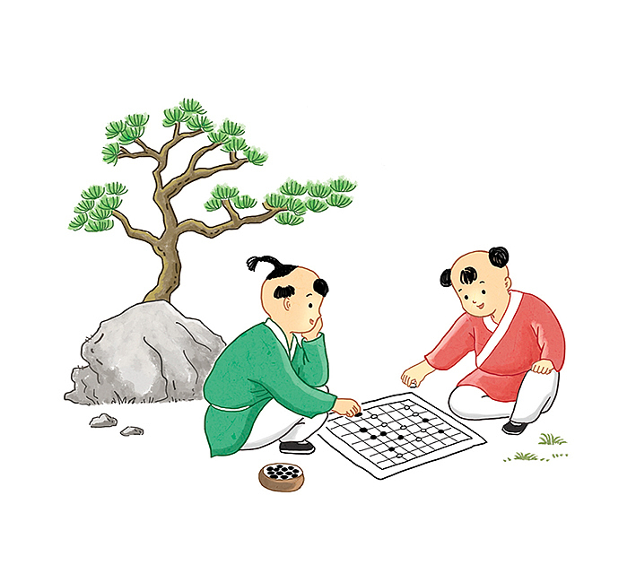 下棋