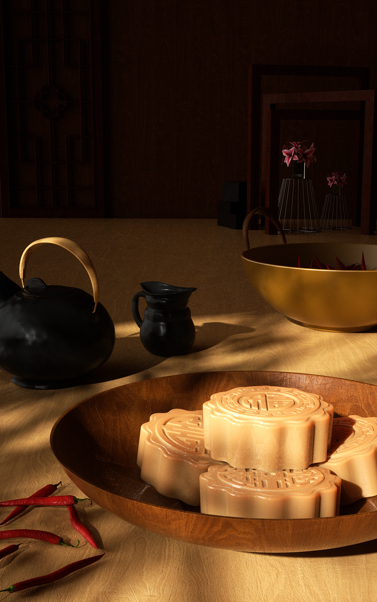 C4D建模场景练习（图ZMzcxMjM0NjAw） - 场景 - 站酷设计师litianfei1原创素材 - 站酷ZCOOL