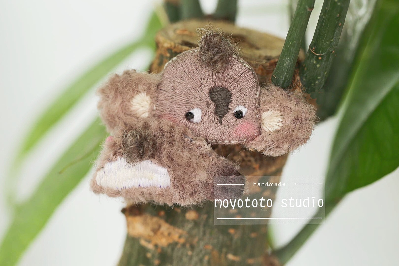 芝麻娃娃刺繡 澳洲旅行系列（圖ZMTc2Mzc5MDA0） - 其他手工藝 - 站酷設計師老兔子moyototo原創(chuàng)素材 - 站酷ZCOOL