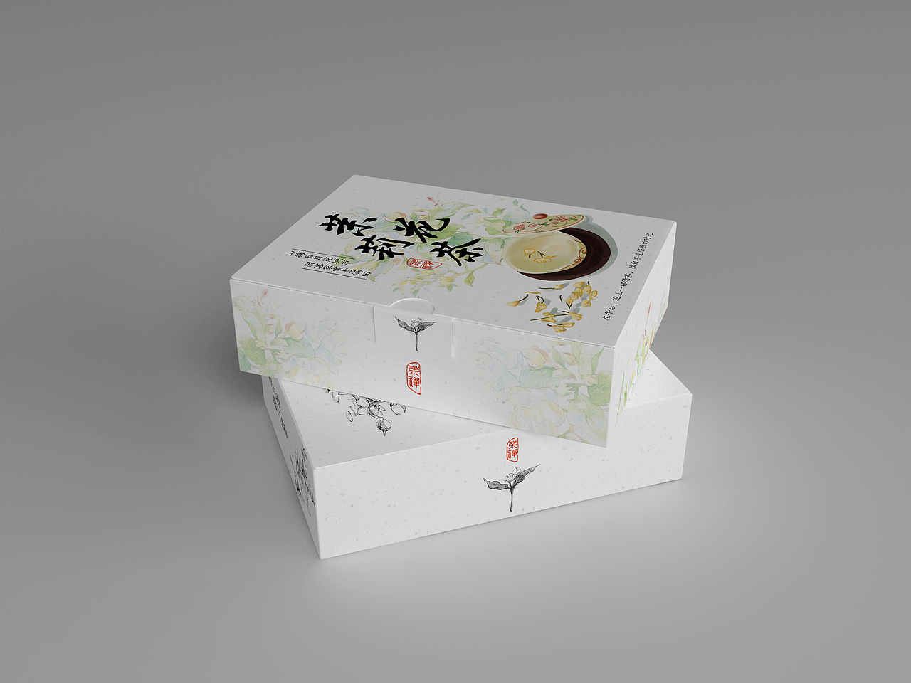 茉莉花茶海报设计包装设计插画设计视觉vi系统设计（图ZOTMwOTMyOTY=） - 图案 - 站酷设计师文二毛原创素材 - 站酷ZCOOL