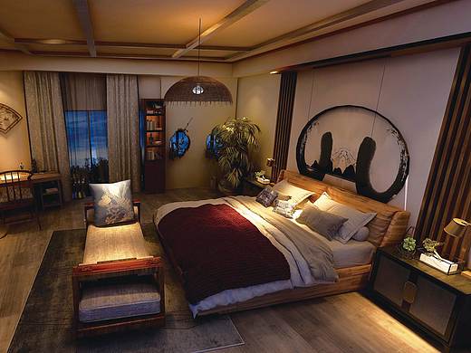 桃花源民宿设计（个人主页-ZMzY4NjI3NDA=） - 家装设计 - 站酷设计师女子w原创素材 - 站酷ZCOOL