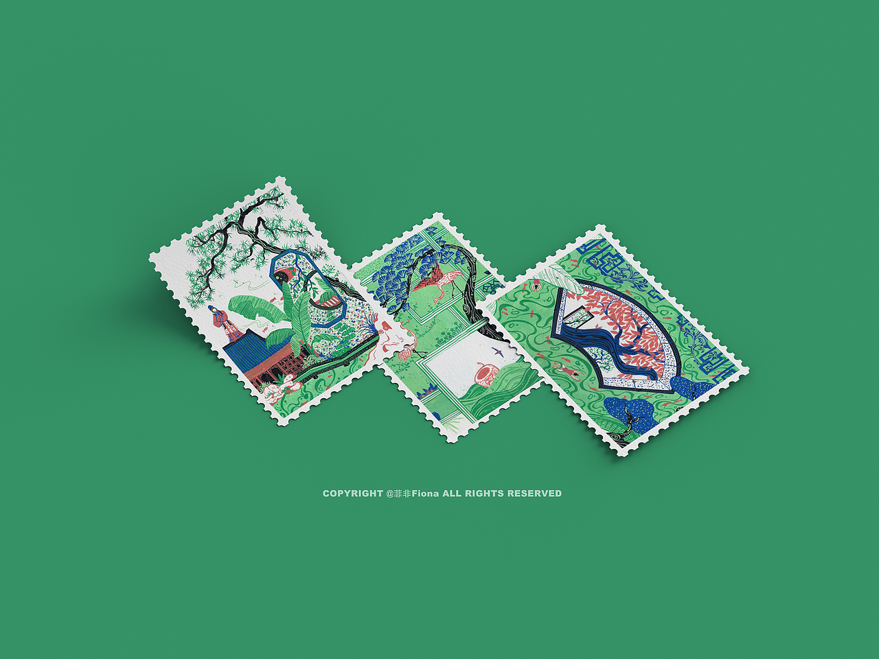 梦游园林系列之方格