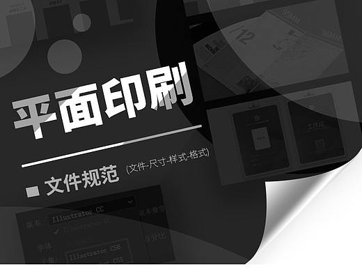 平面印刷— —规范（文件-尺寸-样式-格式）