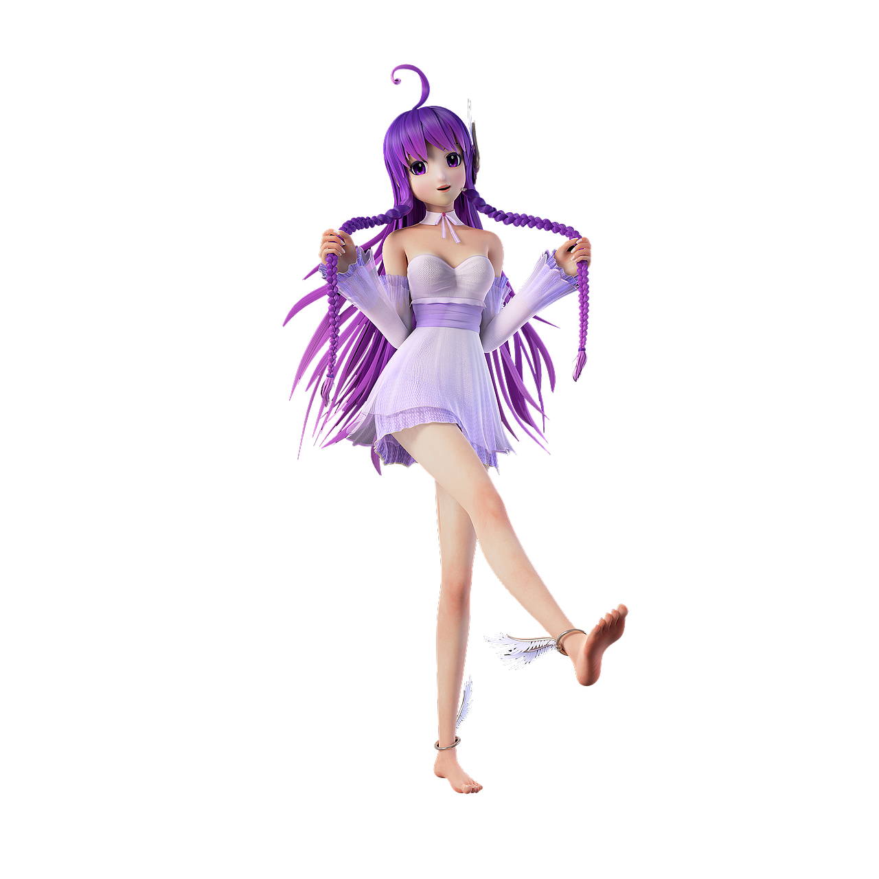 紫嫣 动漫 卡通 音乐少女 人物动作