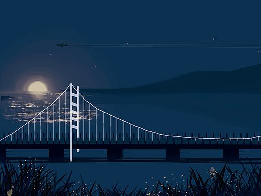 夜色（個人主頁-ZMjg1ODAxMDg=） - 創(chuàng)作習作 - 站酷設(shè)計師圓圖叮原創(chuàng)素材 - 站酷ZCOOL