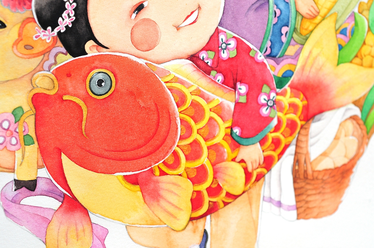 年 货（图ZNjkzNTI0NzI=） - 创作习作 - 站酷设计师爱做梦的猫原创素材 - 站酷ZCOOL