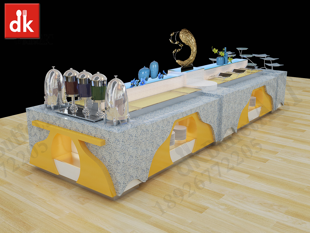 专业定制酒店自助早餐台公司 自助餐厅设备 布菲台厂家