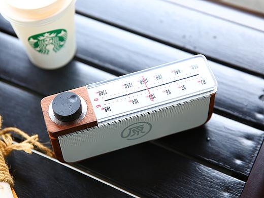 Radio Speaker 实木复古收音机