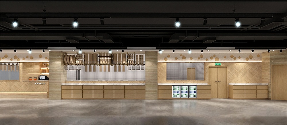 深圳品牌餐饮凤麒点心相叙店面#店面设计 #装修设计（图ZMjE2NTI4MjA4） - 家装设计 - 站酷设计师名凯成装饰设计原创素材 - 站酷ZCOOL