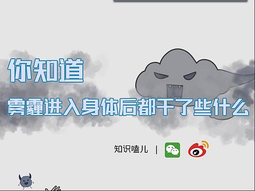 雾霾进入人体全过程~