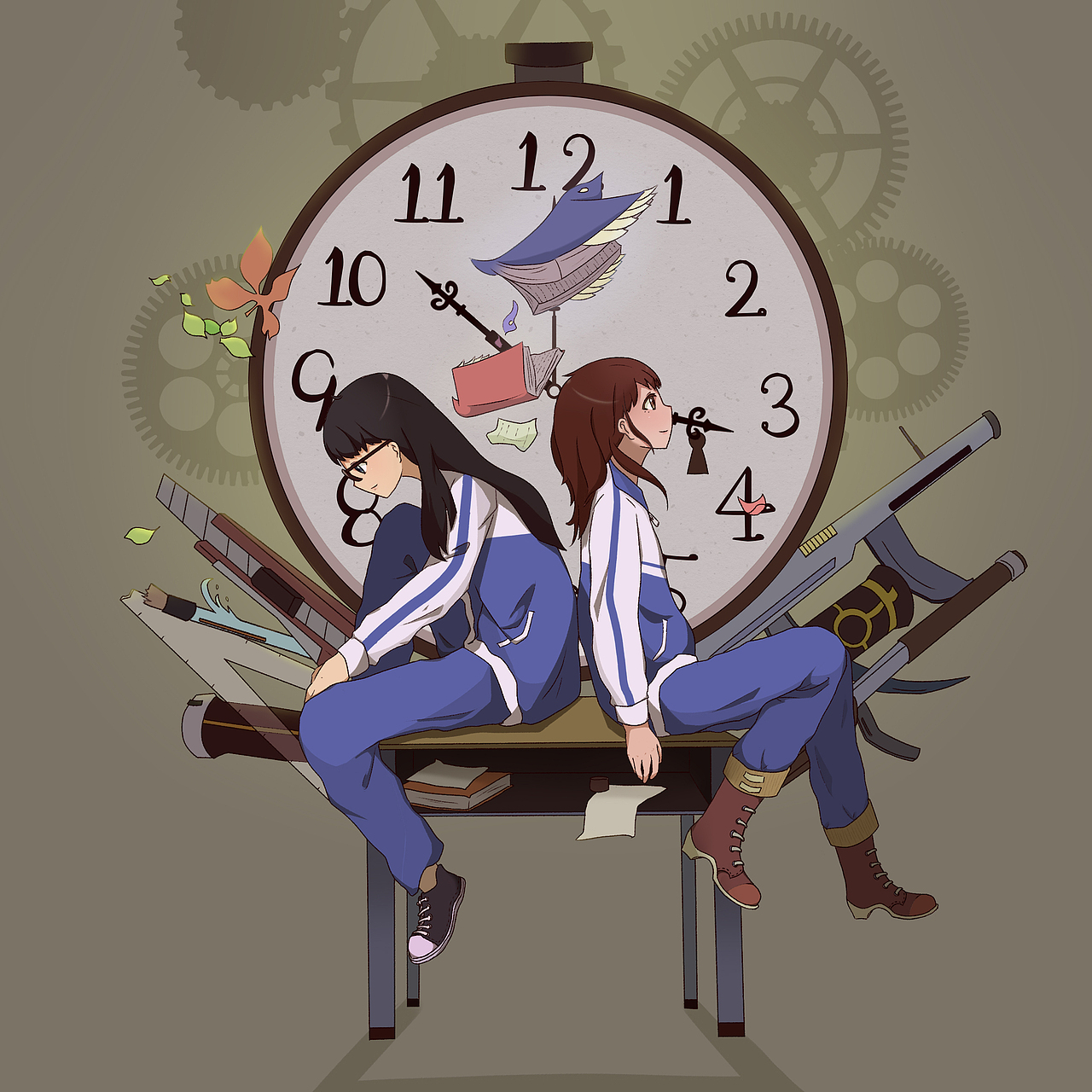 毕设（图ZODE3MzMzODQ=） - 艺术插画 - 站酷设计师选择困难兔原创素材 - 站酷ZCOOL