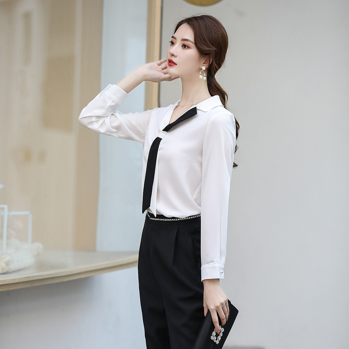 电商女装摄影 秋季外拍