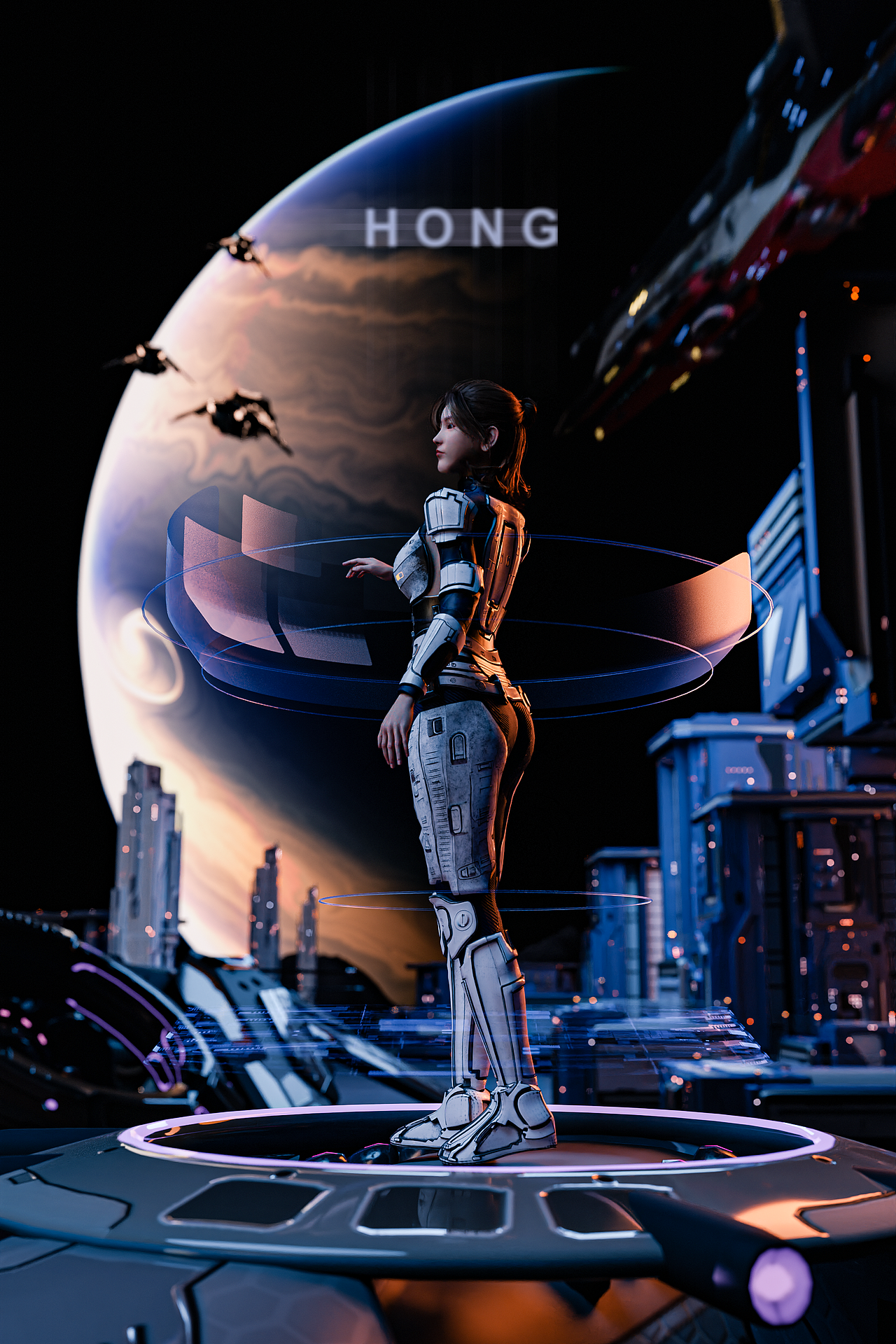 3D虚拟人IP一站式定制服务-虚拟人、角色、IP、元宇宙（图ZMjg3MTk2MzAw） - 人物/生物 - 站酷设计师一虹视觉设计原创素材 - 站酷ZCOOL