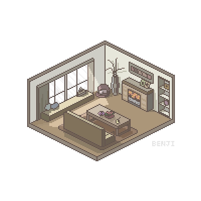 半年像素画小房间合集