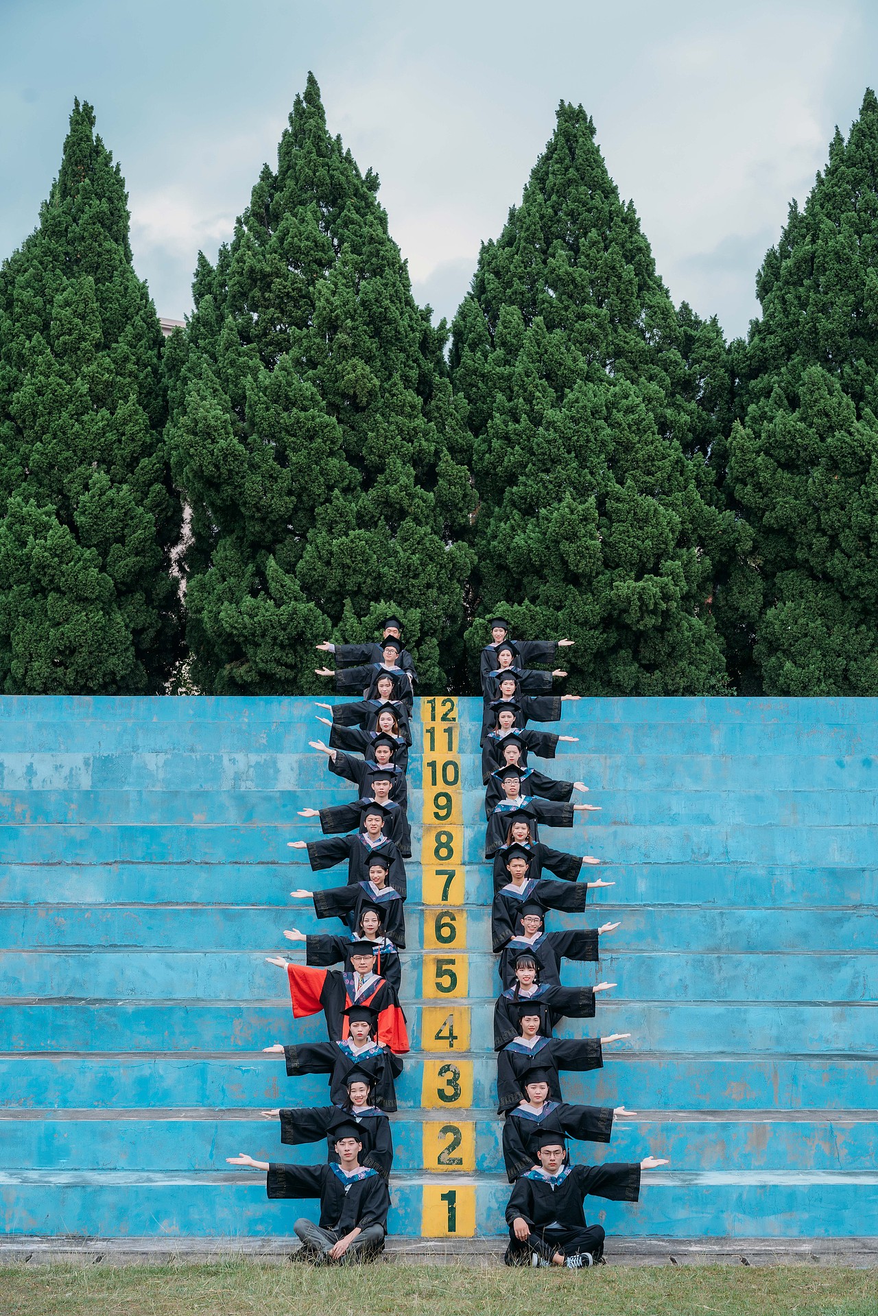 仰恩大学毕业照