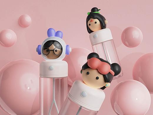 豆森douson搅拌杯盲盒系列设计