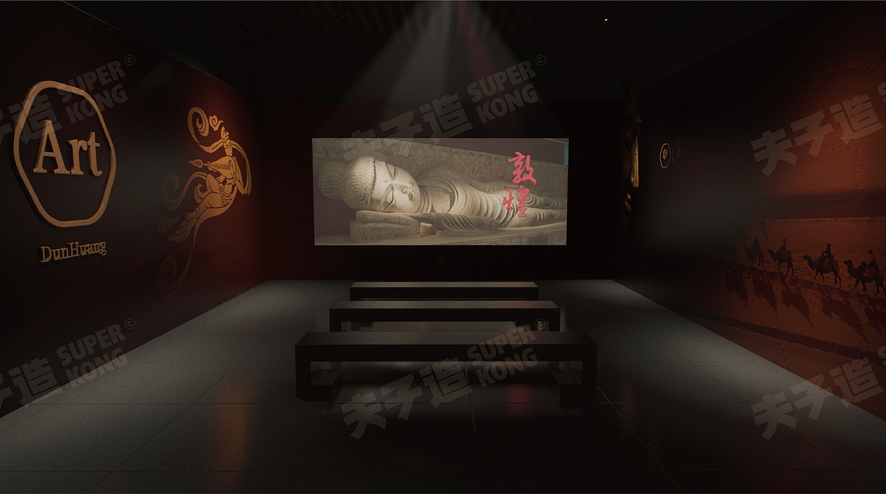 敦煌展厅-昆明1展