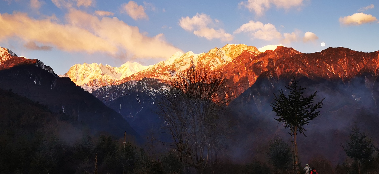 川西日照雪山风光（图ZMjE0MTU5OTA0） - 风光摄影 - 站酷设计师Elaine898989原创素材 - 站酷ZCOOL