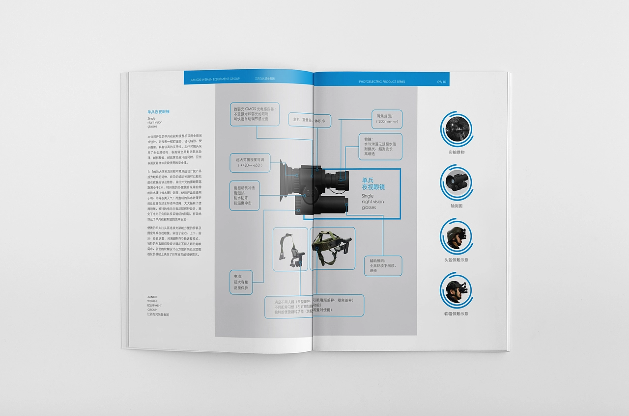 光电产品画册