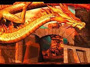 喀什古城投影动画