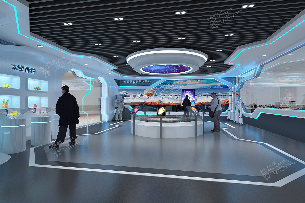某少年宫科技馆5楼区域（图ZMjc4Mzk4OTE2） - 展陈设计 - 站酷设计师LJC1113原创素材 - 站酷ZCOOL
