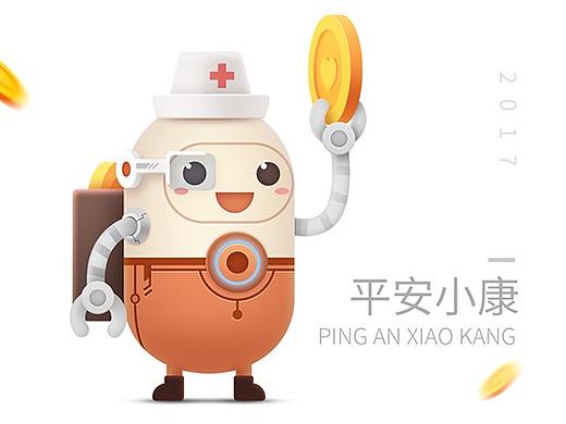 平安好醫(yī)生情感化設(shè)計（個人主頁-ZMzA5Nzc3NjA=） - IP形象 - 站酷設(shè)計師Ledavid原創(chuàng)素材 - 站酷ZCOOL