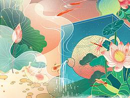 节日插画