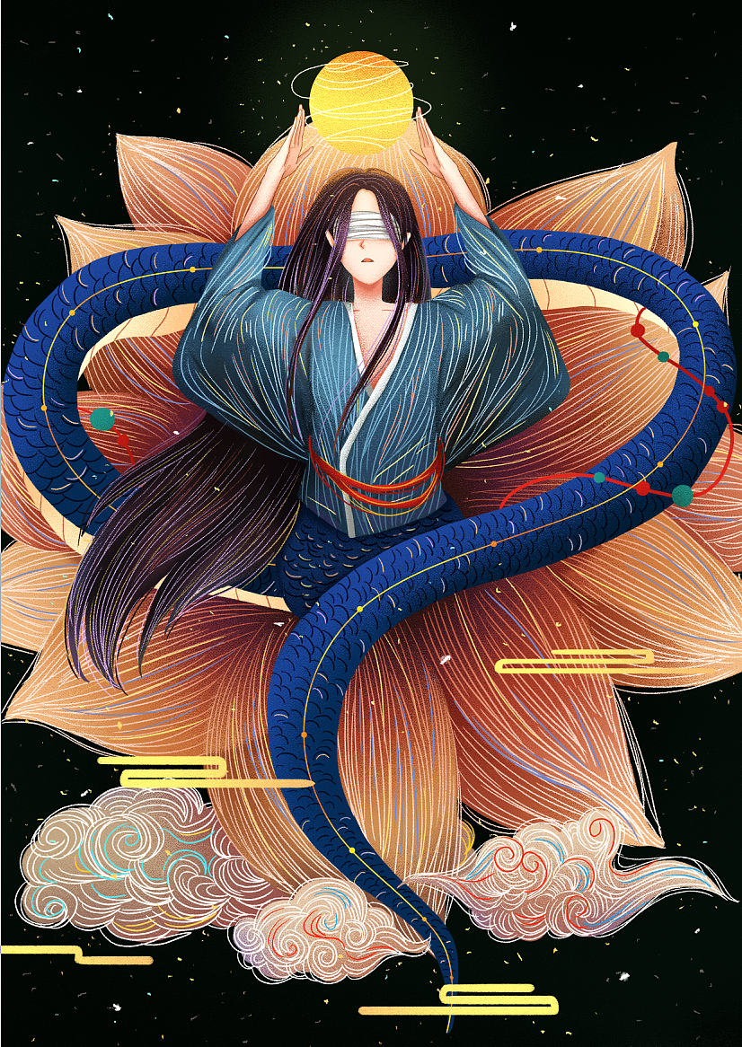 神兽插画（图ZMjI0ODEyOTIw） - 创作习作 - 站酷设计师Hyla_design原创素材 - 站酷ZCOOL