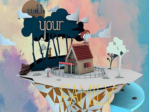 C4D（个人主页-ZMzkyMDE3MzI=） - 其他三维 - 站酷设计师小明明丫原创素材 - 站酷ZCOOL