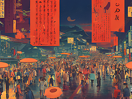 #AI創(chuàng)作實(shí)驗(yàn)室#人群；雨后的街道；路燈，城市高樓