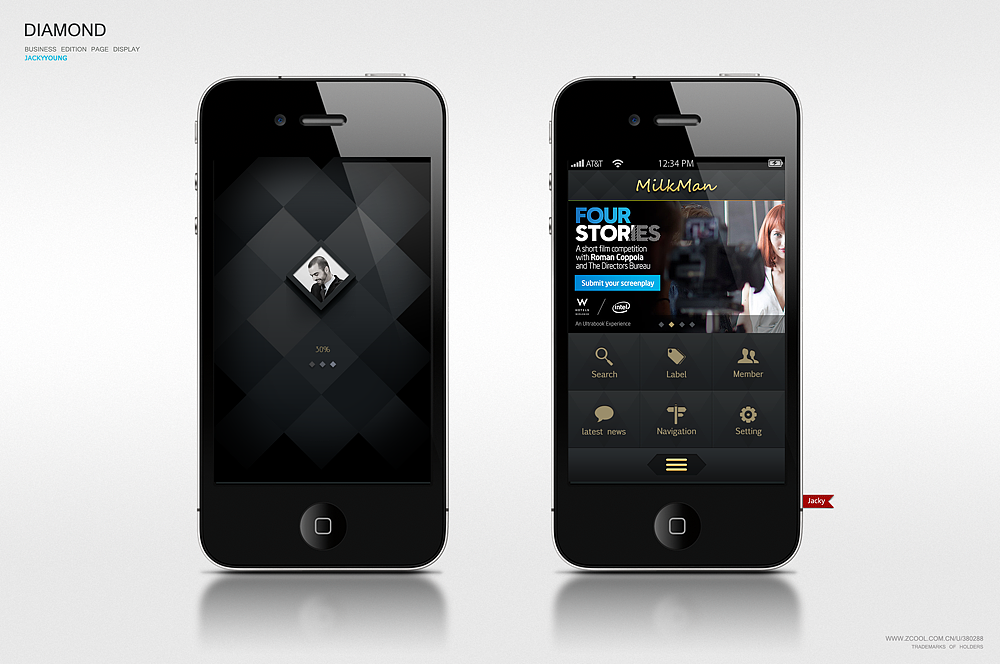 工作练习作品整理（图ZNzA3MjEwOA==） - 主题/皮肤 - 站酷设计师杰克扬原创素材 - 站酷ZCOOL