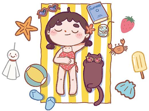 六六的夏日时光。