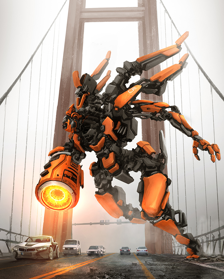 概念机甲设计 1708