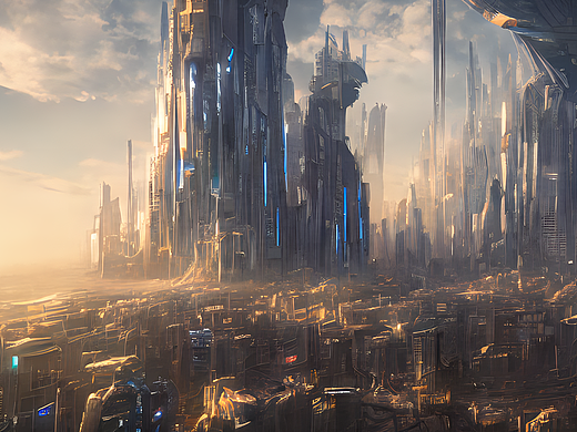 #AI创作实验室#未来城市