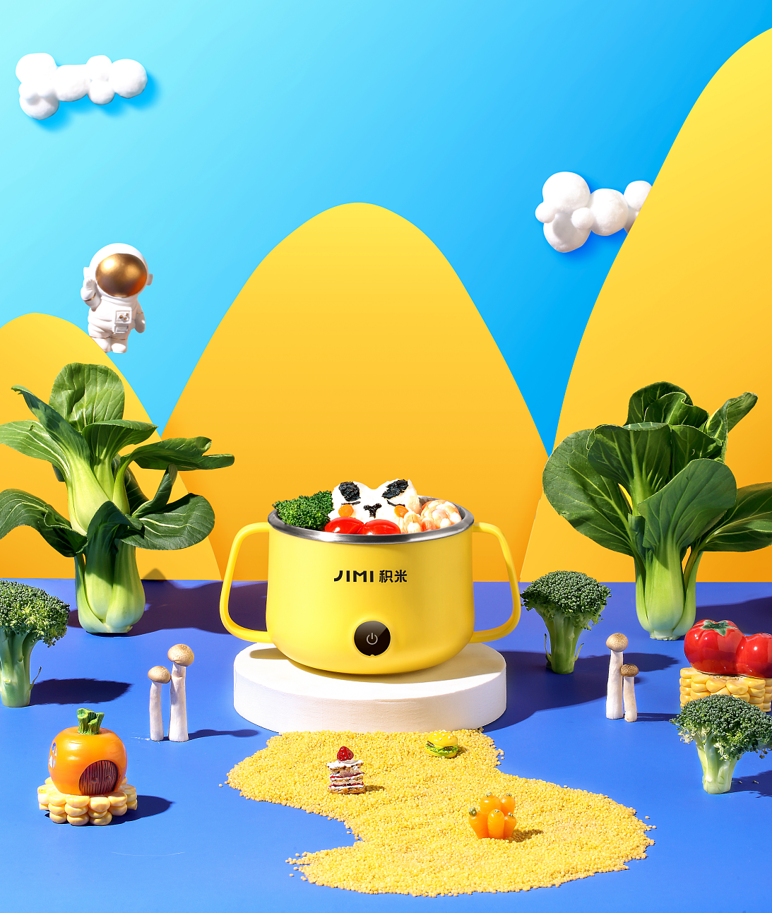 积米儿童智能恒温碗（图ZMjQ2Nzc4MDA4） - 产品摄影 - 站酷设计师摄影师李兄原创素材 - 站酷ZCOOL
