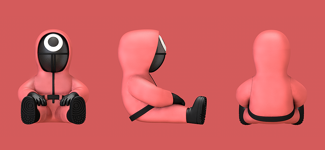 万圣节版鱿鱼游戏（图ZMjc1NTMzMDk2） - 人物/生物 - 站酷设计师change1983原创素材 - 站酷ZCOOL