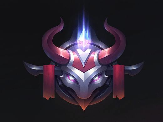 《猩红面具》徽章