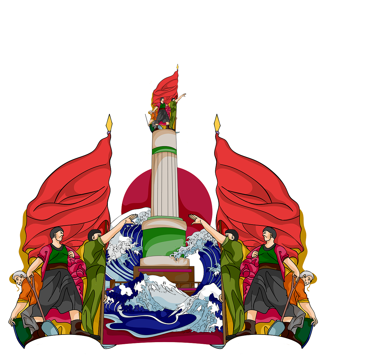 防洪纪念塔