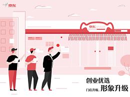 京东便利店平面广告设计