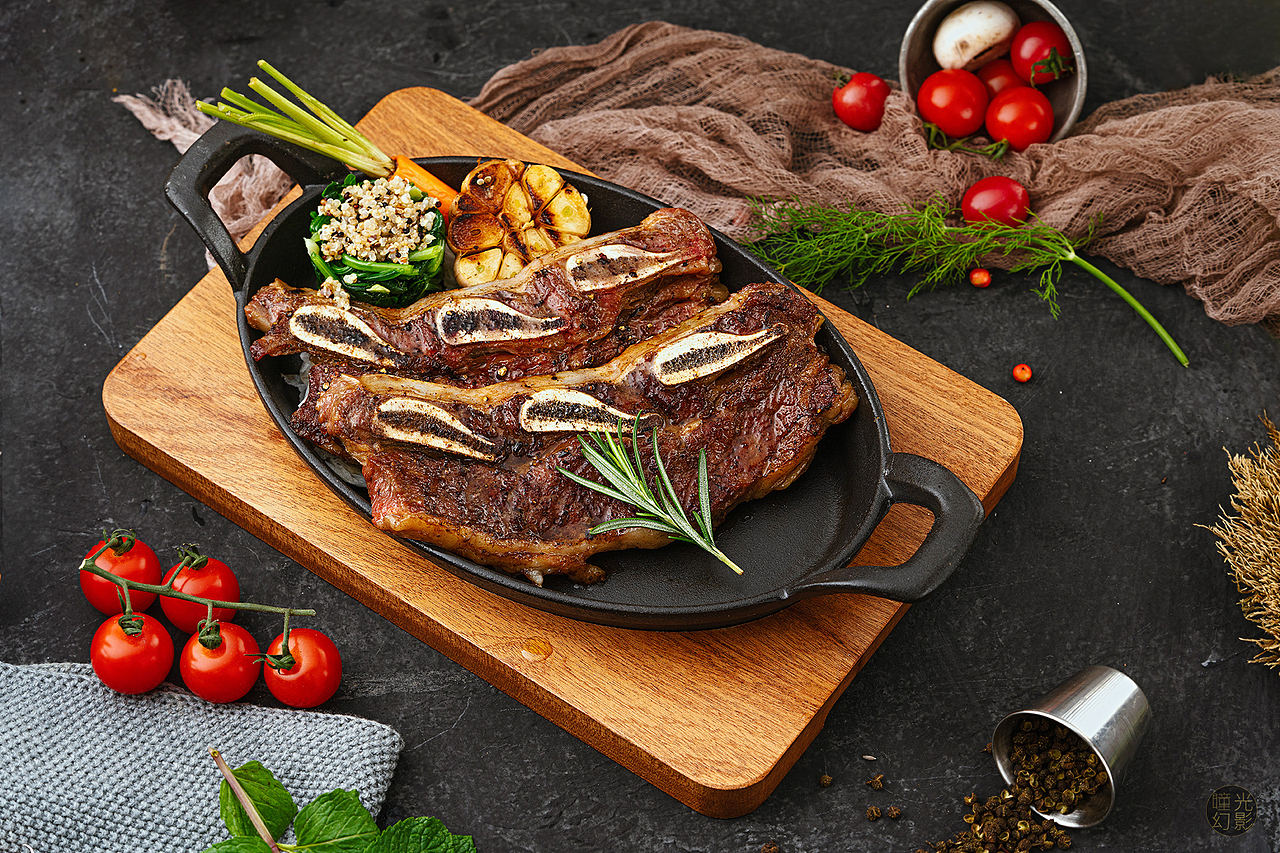 西餐牛排商业拍摄案例（图ZMTg5Mzc1NTg4） - 产品摄影 - 站酷设计师瞳光幻影商业摄影原创素材 - 站酷ZCOOL