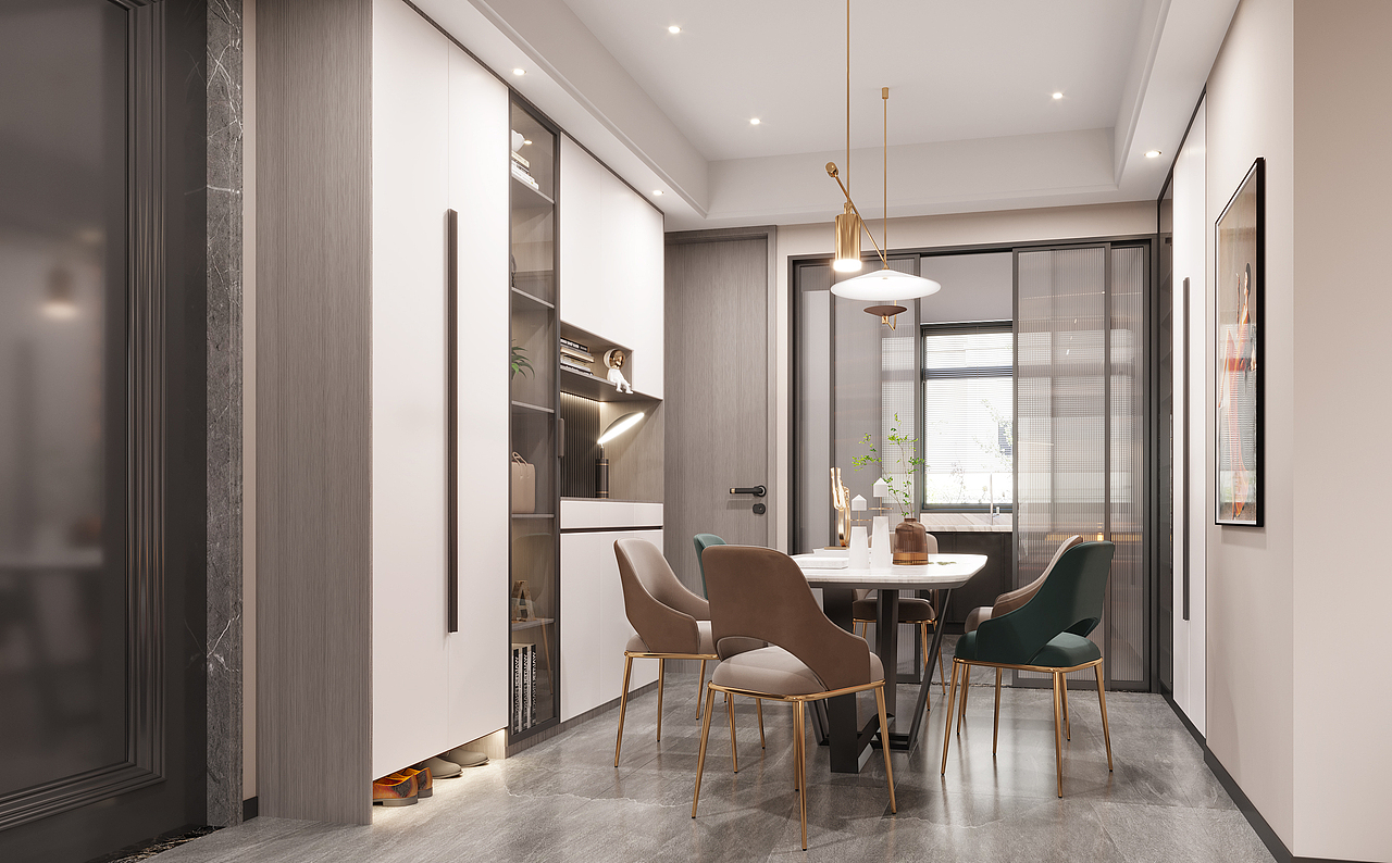 现代轻奢客餐厅